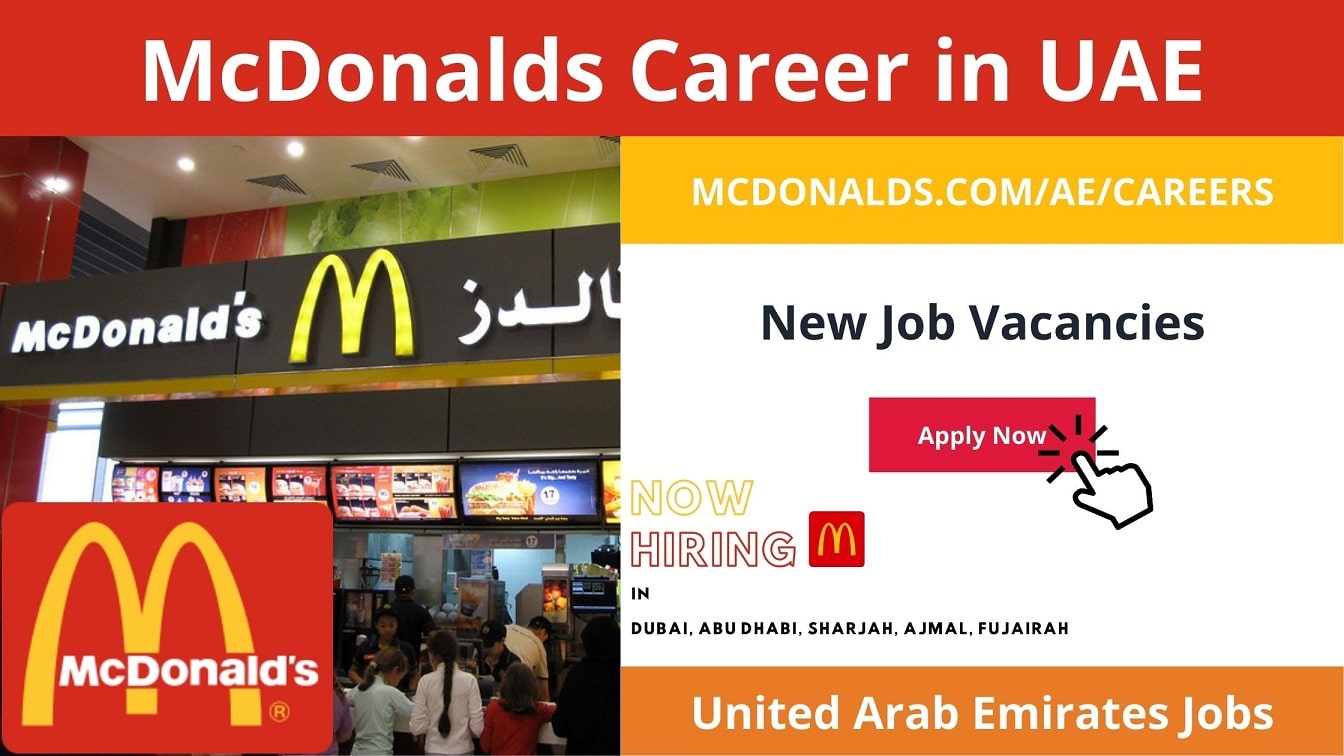 McDonalds Career in UAE
