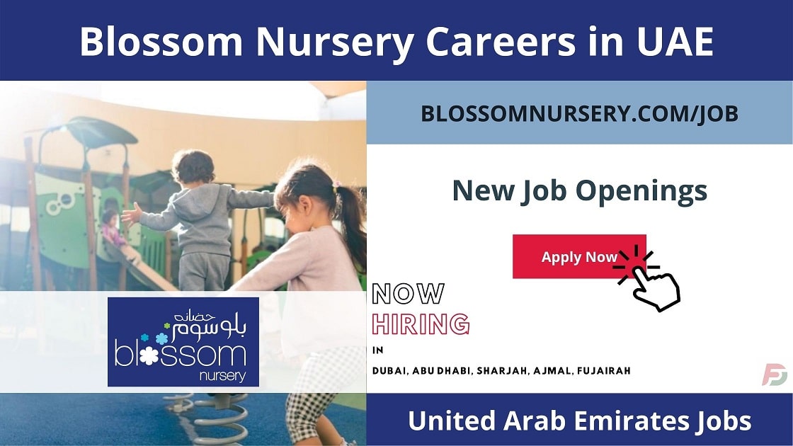 Blossom Nursery Careers in UAE