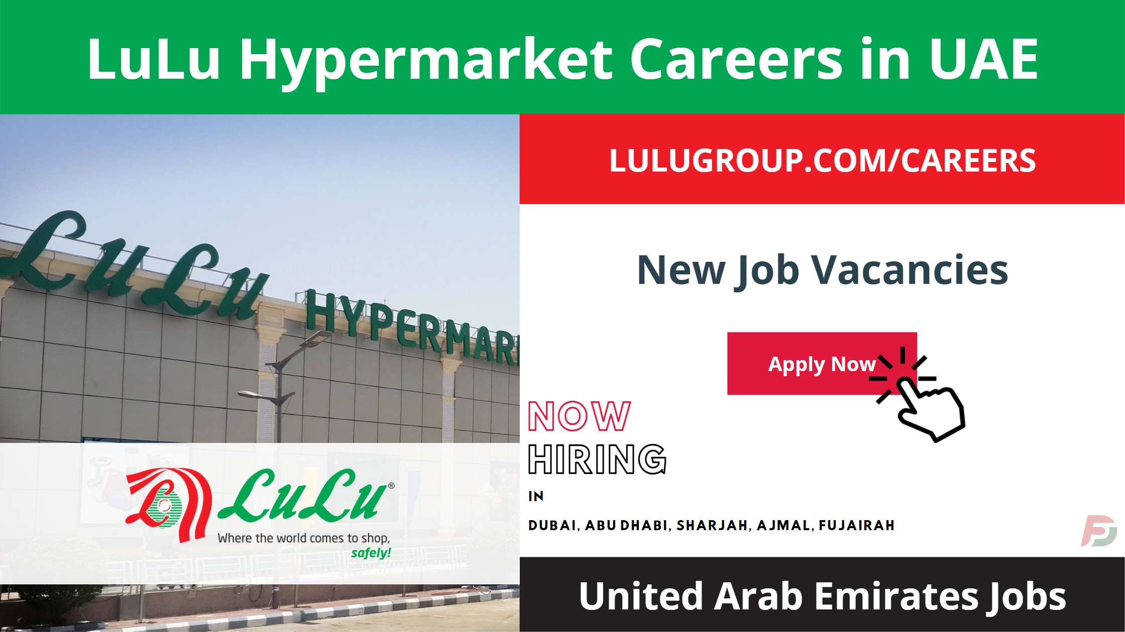 LuLu Hypermarket Careers in UAE