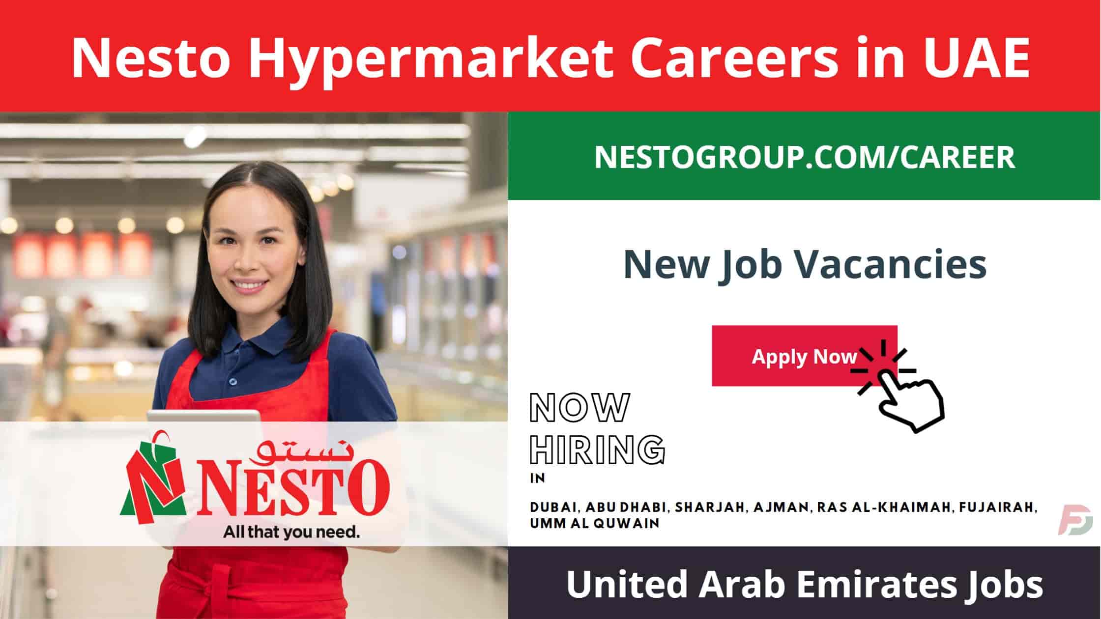 Nesto Hypermarket Careers in UAE