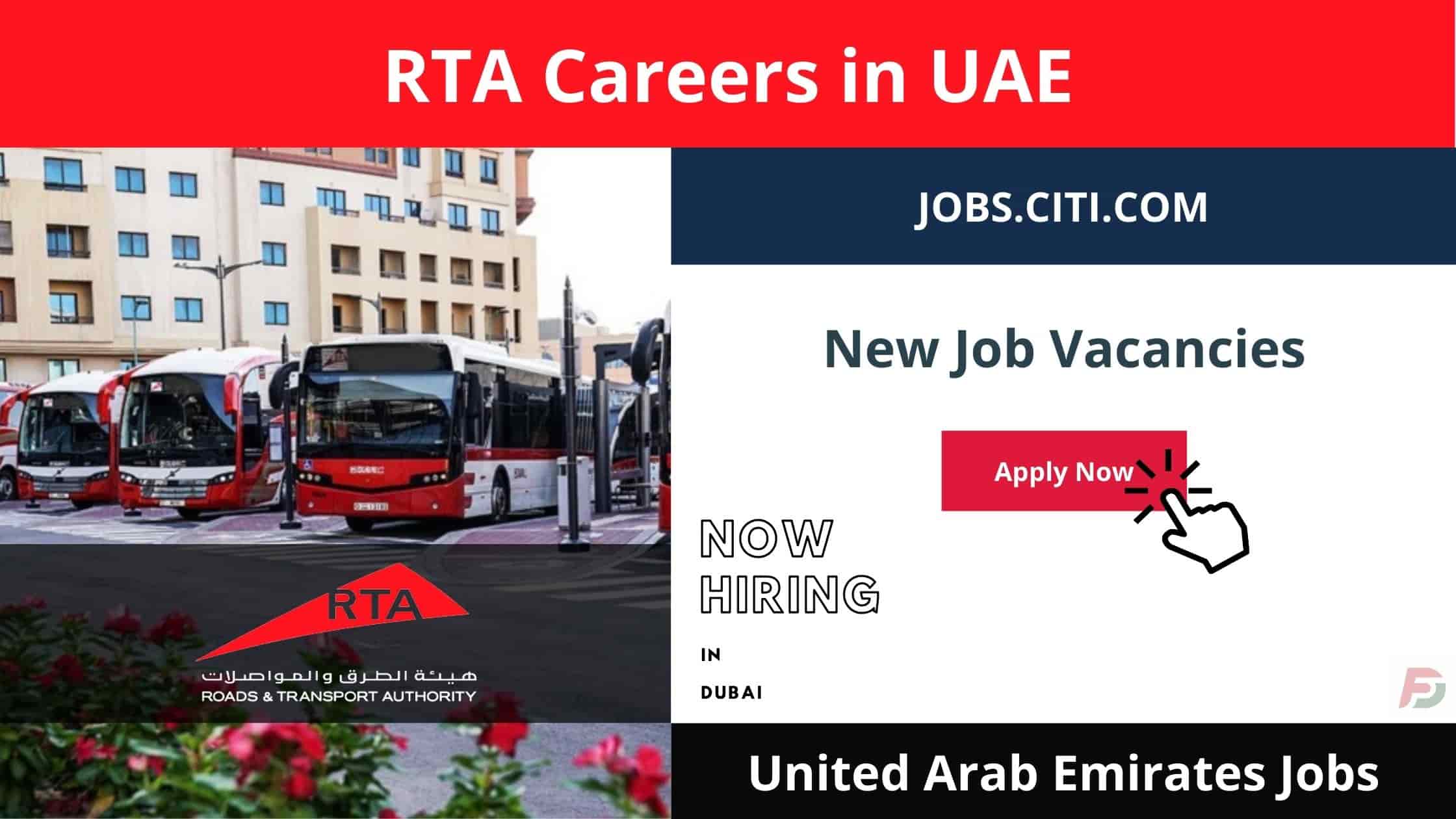 RTA Careers in Dubai