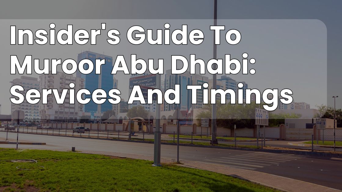 Muroor Abu Dhabi